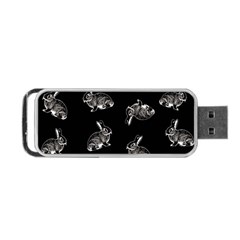 Rabbit pattern Portable USB Flash (One Side)