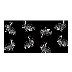 Rabbit pattern Satin Wrap