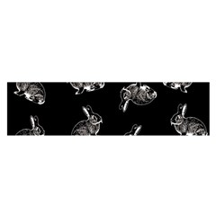 Rabbit pattern Satin Scarf (Oblong)