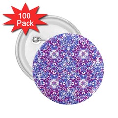 Cracked Oriental Ornate Pattern 2 25  Buttons (100 Pack)  by dflcprints