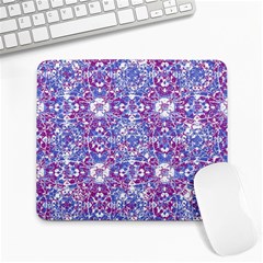 Cracked Oriental Ornate Pattern Large Mousepads by dflcprints