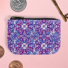 Cracked Oriental Ornate Pattern Mini Coin Purses by dflcprints