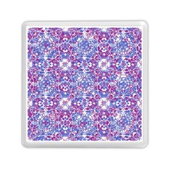 Cracked Oriental Ornate Pattern Memory Card Reader (square)  by dflcprints