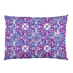 Cracked Oriental Ornate Pattern Pillow Case (two Sides) by dflcprints