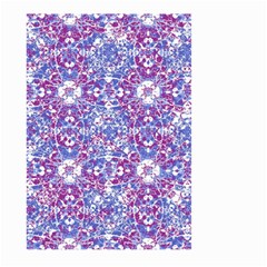 Cracked Oriental Ornate Pattern Large Garden Flag (two Sides) by dflcprints