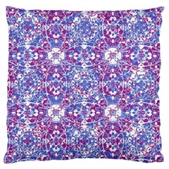 Cracked Oriental Ornate Pattern Large Cushion Case (one Side) by dflcprints