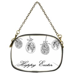 Easter Eggs Chain Purses (two Sides)  by Valentinaart