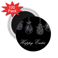 Easter Eggs 2 25  Magnets (100 Pack)  by Valentinaart