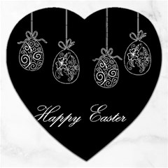 Easter Eggs Jigsaw Puzzle (heart) by Valentinaart