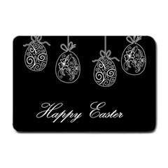 Easter Eggs Small Doormat  by Valentinaart