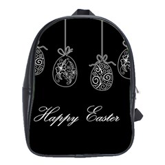 Easter Eggs School Bag (large) by Valentinaart