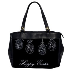 Easter Eggs Office Handbags by Valentinaart