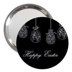 Easter Eggs 3  Handbag Mirrors by Valentinaart