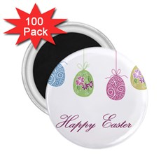 Easter Eggs 2 25  Magnets (100 Pack)  by Valentinaart