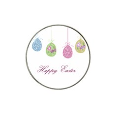 Easter Eggs Hat Clip Ball Marker by Valentinaart