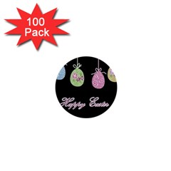 Easter Eggs 1  Mini Buttons (100 Pack)  by Valentinaart