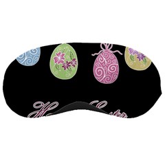 Easter Eggs Sleeping Masks by Valentinaart