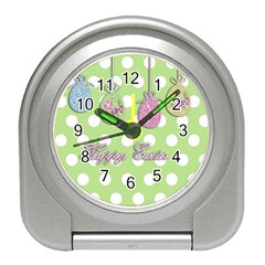 Easter Eggs Travel Alarm Clocks by Valentinaart