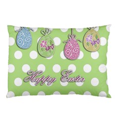 Easter Eggs Pillow Case by Valentinaart