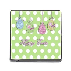 Easter Eggs Memory Card Reader (square) by Valentinaart