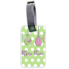 Easter Eggs Luggage Tags (two Sides) by Valentinaart