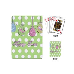 Easter Eggs Playing Cards (mini)  by Valentinaart