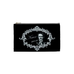 Edgar Allan Poe  - Never More Cosmetic Bag (small)  by Valentinaart