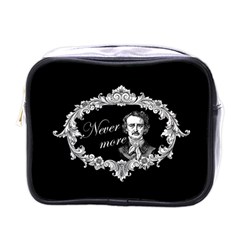 Edgar Allan Poe  - Never More Mini Toiletries Bags by Valentinaart