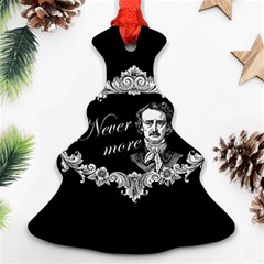 Edgar Allan Poe  - Never More Ornament (christmas Tree)  by Valentinaart