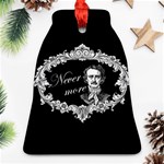 Edgar Allan Poe  - Never More Ornament (Bell) Front