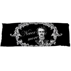 Edgar Allan Poe  - Never More Body Pillow Case Dakimakura (two Sides) by Valentinaart