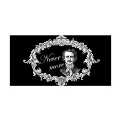 Edgar Allan Poe  - Never More Yoga Headband by Valentinaart