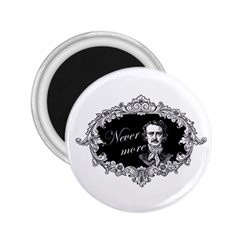 Edgar Allan Poe  - Never More 2 25  Magnets by Valentinaart