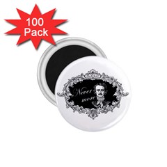 Edgar Allan Poe  - Never More 1 75  Magnets (100 Pack)  by Valentinaart