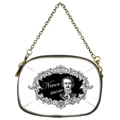 Edgar Allan Poe  - Never More Chain Purses (two Sides)  by Valentinaart