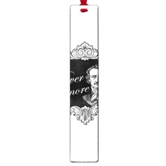 Edgar Allan Poe  - Never More Large Book Marks by Valentinaart