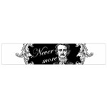 Edgar Allan Poe  - Never More Small Flano Scarf Front