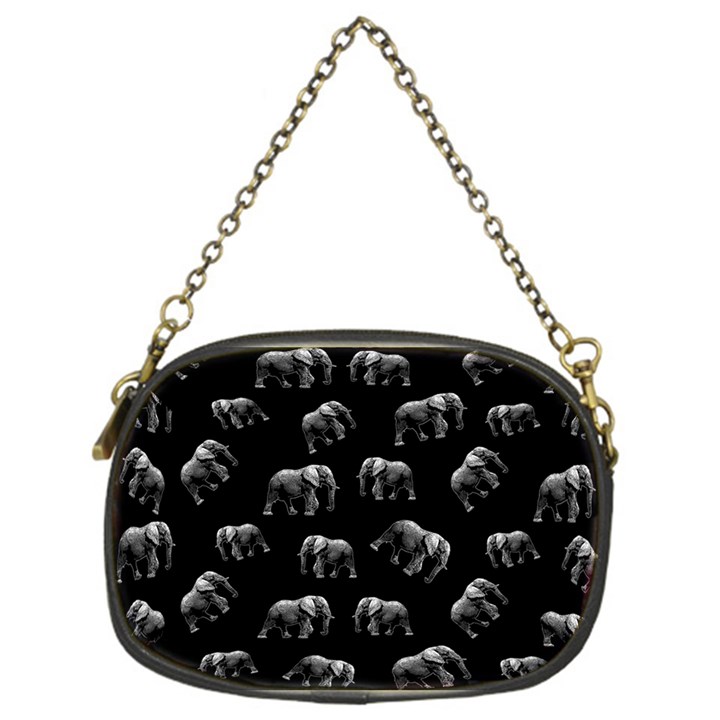 Elephant pattern Chain Purses (One Side) 