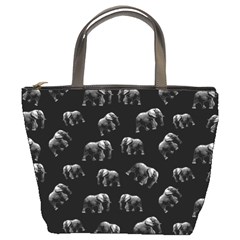 Elephant Pattern Bucket Bags