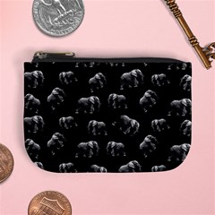 Elephant Pattern Mini Coin Purses by Valentinaart