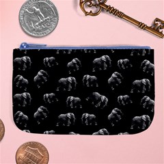 Elephant Pattern Large Coin Purse by Valentinaart