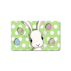 Easter Bunny  Magnet (name Card) by Valentinaart