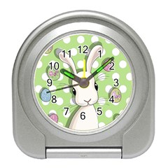 Easter Bunny  Travel Alarm Clocks by Valentinaart