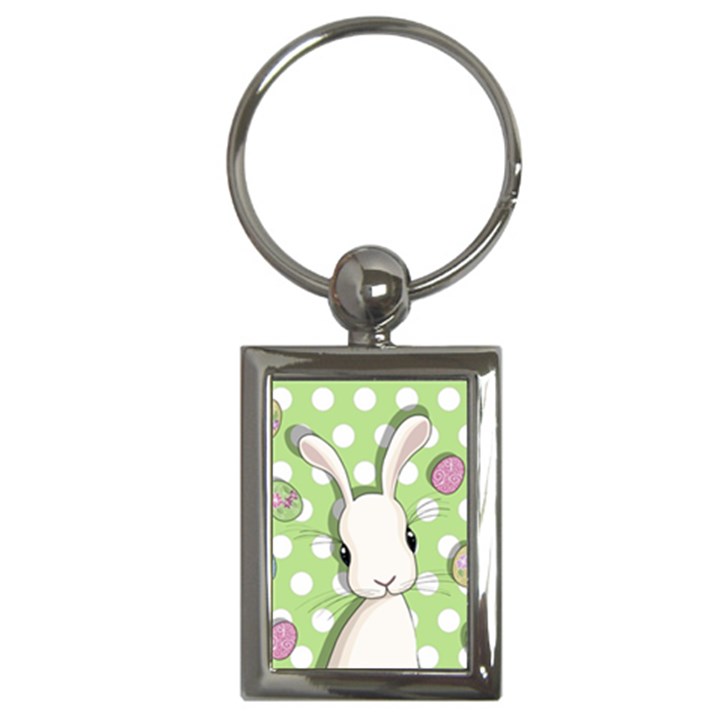 Easter bunny  Key Chains (Rectangle) 