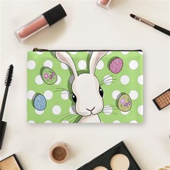 Easter Bunny  Cosmetic Bag (medium)  by Valentinaart