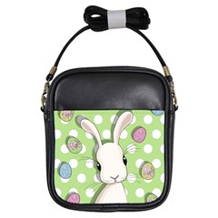 Easter Bunny  Girls Sling Bags by Valentinaart