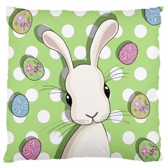 Easter Bunny  Large Cushion Case (one Side)