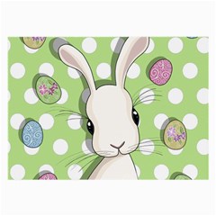 Easter Bunny  Large Glasses Cloth by Valentinaart