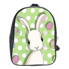 Easter Bunny  School Bag (large) by Valentinaart