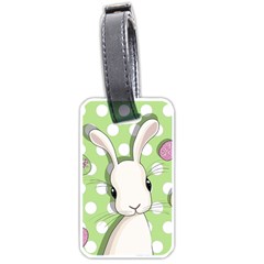 Easter Bunny  Luggage Tags (one Side)  by Valentinaart